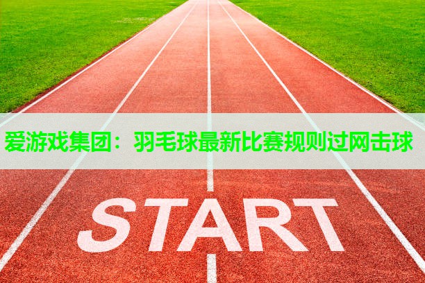 爱游戏集团：羽毛球最新比赛规则过网击球
