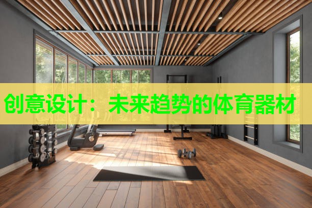 创意设计：未来趋势的体育器材
