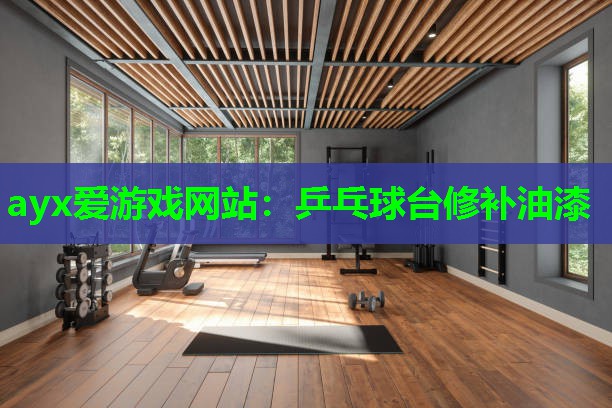 乒乓球台修补油漆