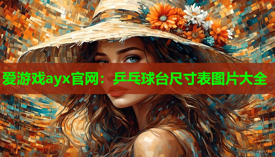 乒乓球台尺寸表图片大全