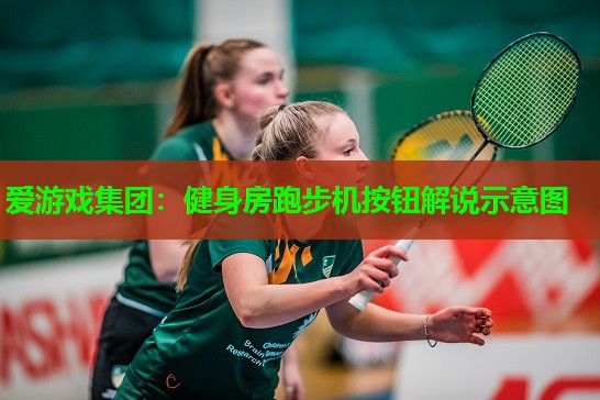 健身房跑步机按钮解说示意图
