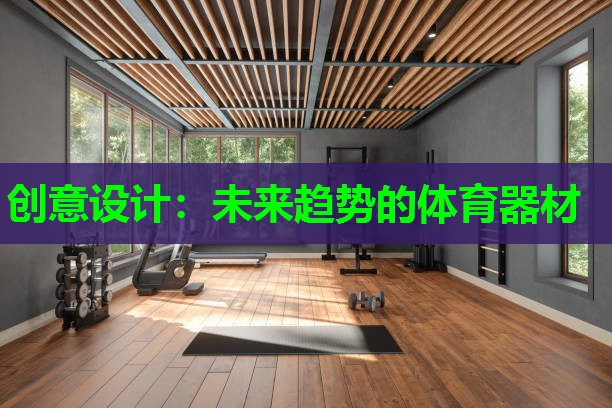创意设计：未来趋势的体育器材